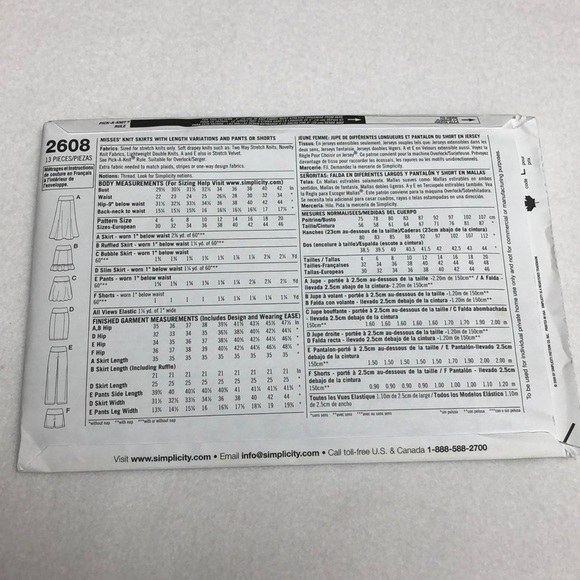 Sewing Patterns for Skirts - Picture 4 of 4